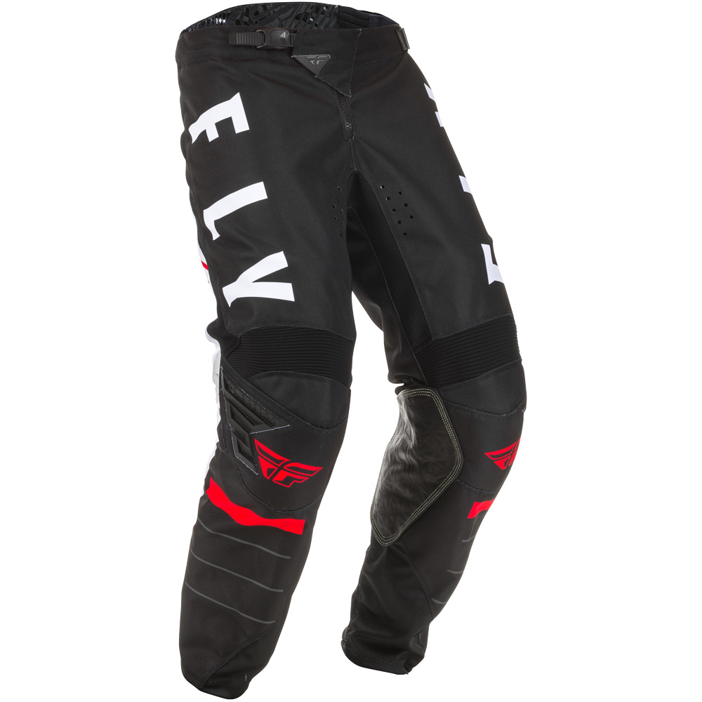 Брюки для мотокросса FLY RACING KINETIC K220 красные/черные/белые (2020) 32