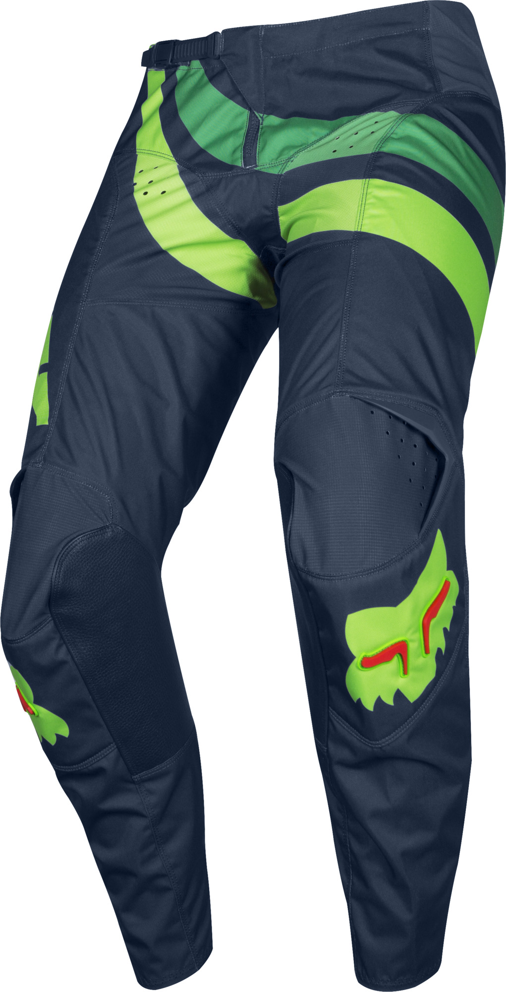 Брюки для мотокросса FOX 180 Cota синие/зеленые 36
