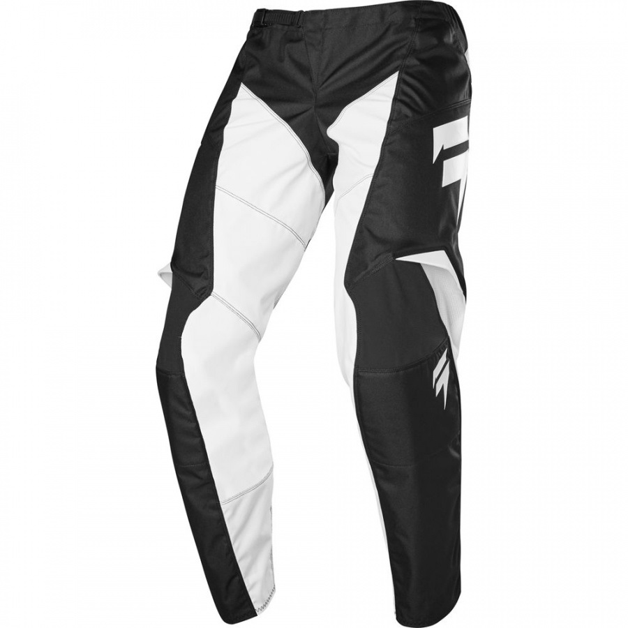 Мотоштаны Shift Whit3 Label Race Pant Black/White, 28, 2020 (24129-018-28)