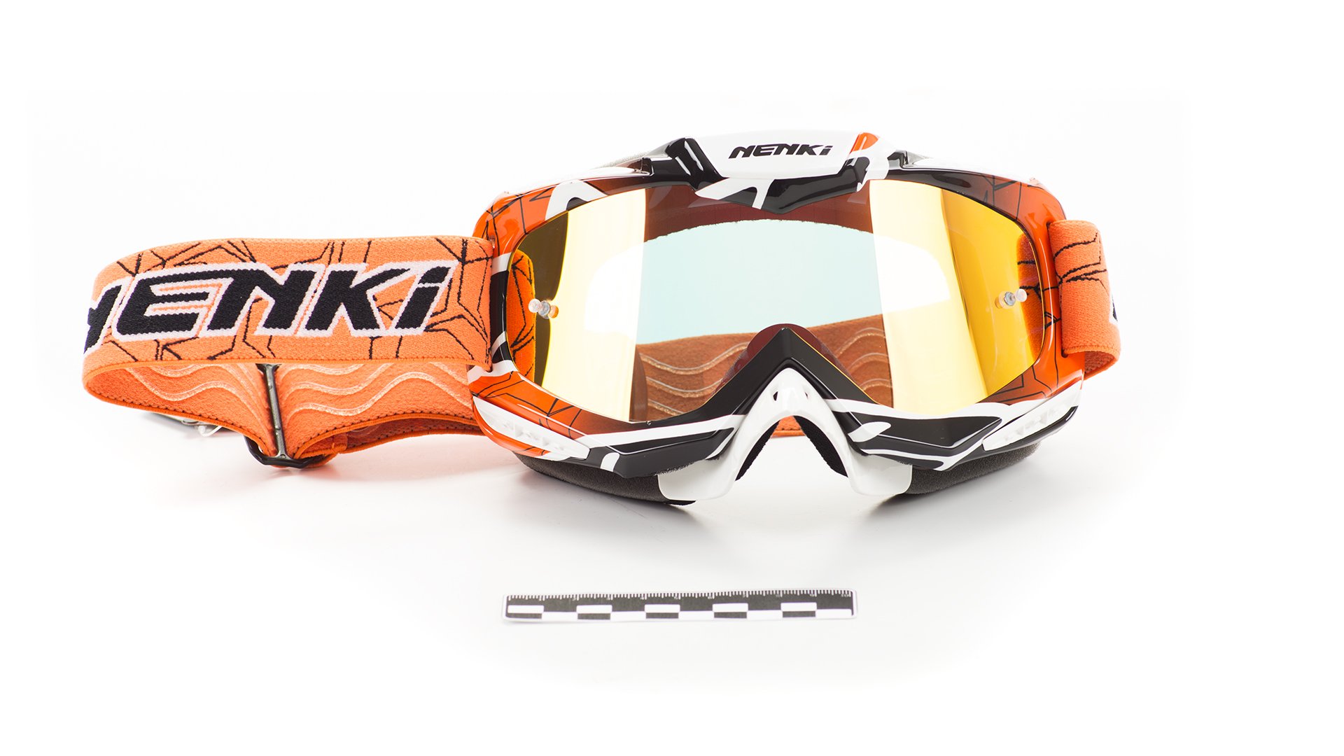 Очки Мотокросс NENKI NK-1016 оранжевые