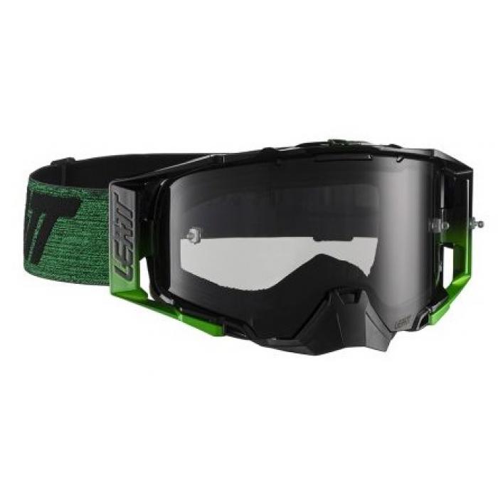 Очки Leatt Velocity 6.5 Black/Green Smoke (8019100032)