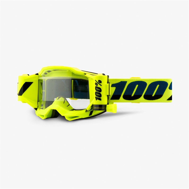 Очки 100% Accuri 2 Forecast Goggle Fluo Yellow / Clear Lens (50221-901-04)