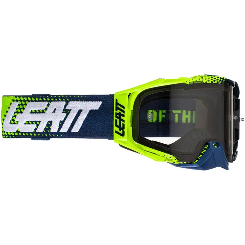 Очки Leatt Velocity 6.5 Lime/Blue Light Grey 58% (8021700320)