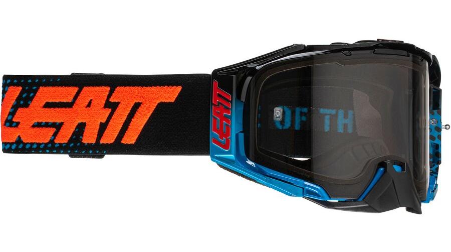 Очки Leatt Velocity 6.5 Neon Bluringe Light Grey 58% (8021700440)