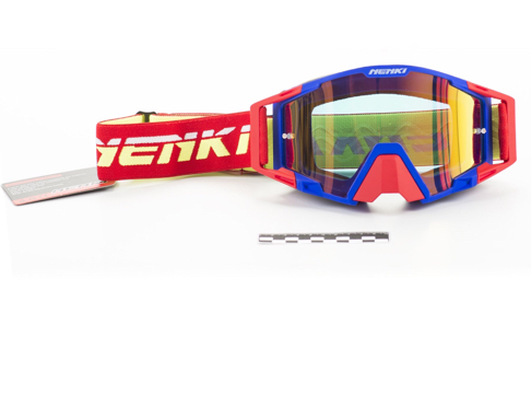Очки Мотокросс NENKI NK-1025 сине/красные
