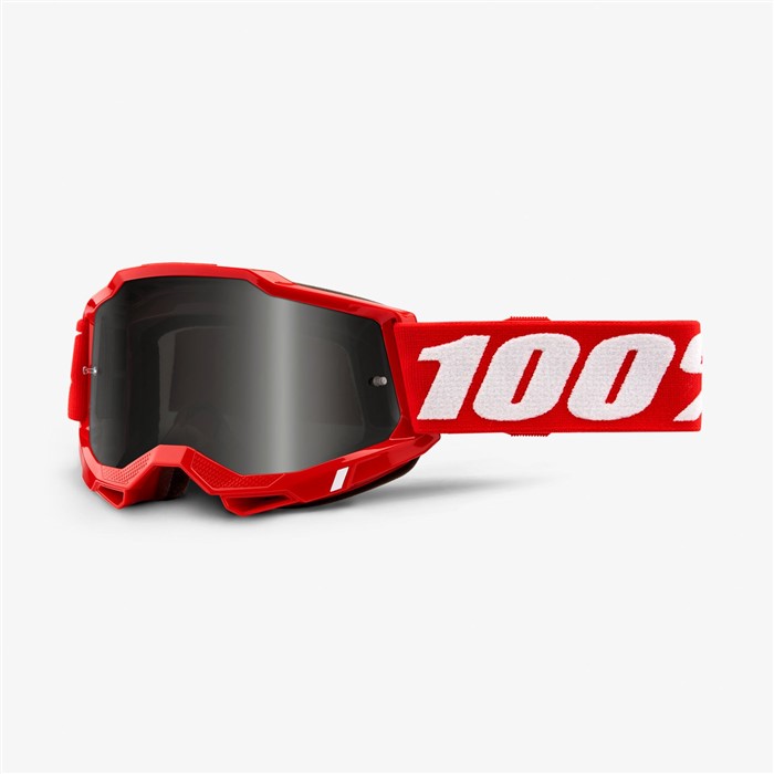 Очки 100% Accuri 2 Sand Goggle Red / Smoke Lens (50222-102-03)