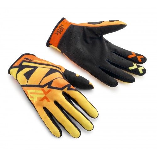 KTM Мотоперчатки кроссовые GRAVITY-FX GLOVES оранжевые (L/10)