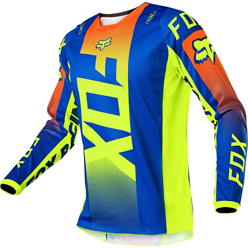 Мотоджерси Fox 180 Oktiv Jersey Blue, S, 2021 (25766-002-S)