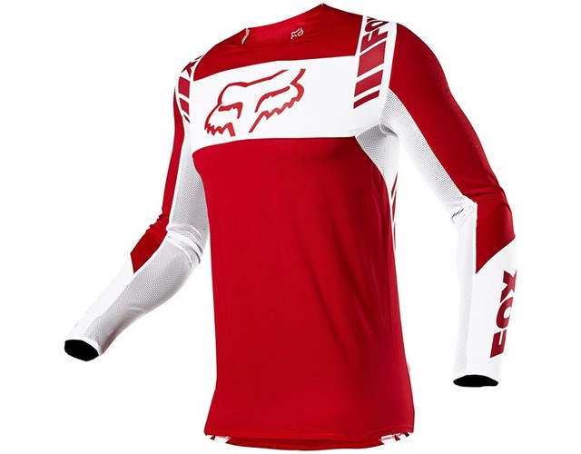 Мотоджерси Fox Flexair Mach One Jersey Flame Red, L, 2021 (25748-122-L)
