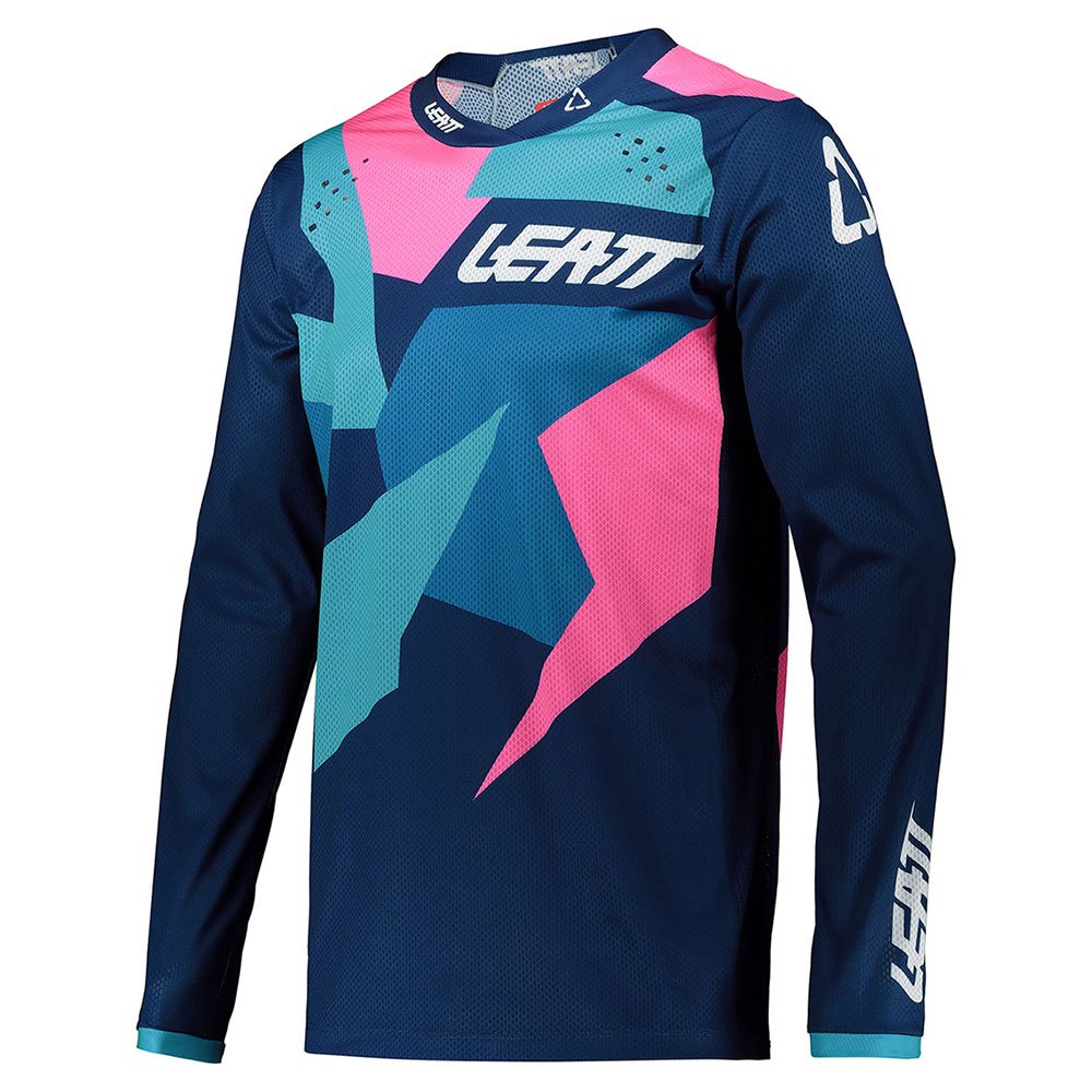 Мотоджерси Leatt Moto 4.5 Lite Jersey Blue/Pink, M, 2021 (5021020261)