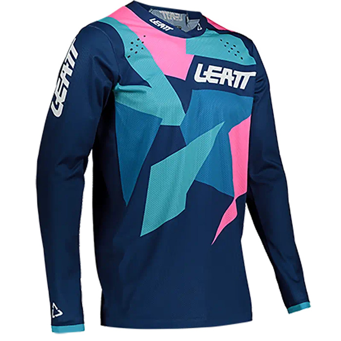Мотоджерси Leatt Moto 4.5 Lite Jersey (2021) Взрослый, M, синий, 2021 (5021020261)