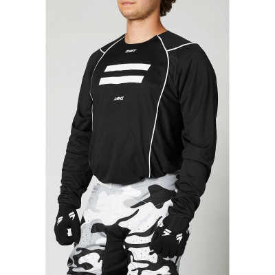 Мотоджерси Shift White Label G.I. Fro Jersey Black, XXL, 2021 (26223-001-2X)