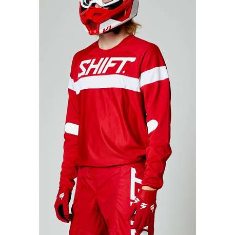 Мотоджерси Shift White Label Haut Jersey Red, XL, 2021 (26690-003-XL)