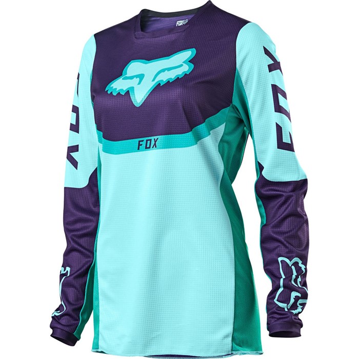 Мотоджерси подростковая Fox 180 Voke Youth Girls Jersey Aqua, YM, 2021 (25866-246-YM)