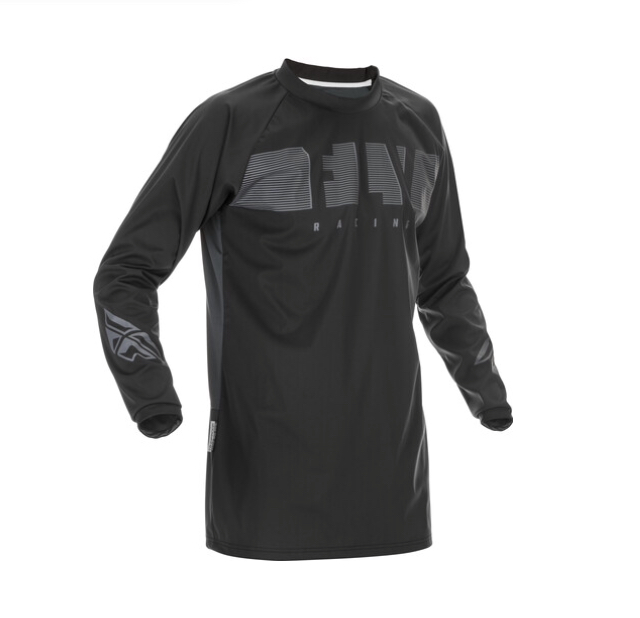 Футболка для мотокросса FLY RACING WINDPROOF черная   L