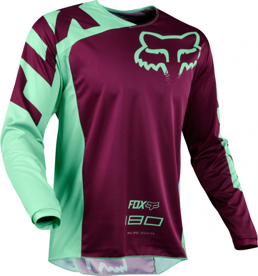 Мотоджерси Fox 180 Race Jersey зеленое S