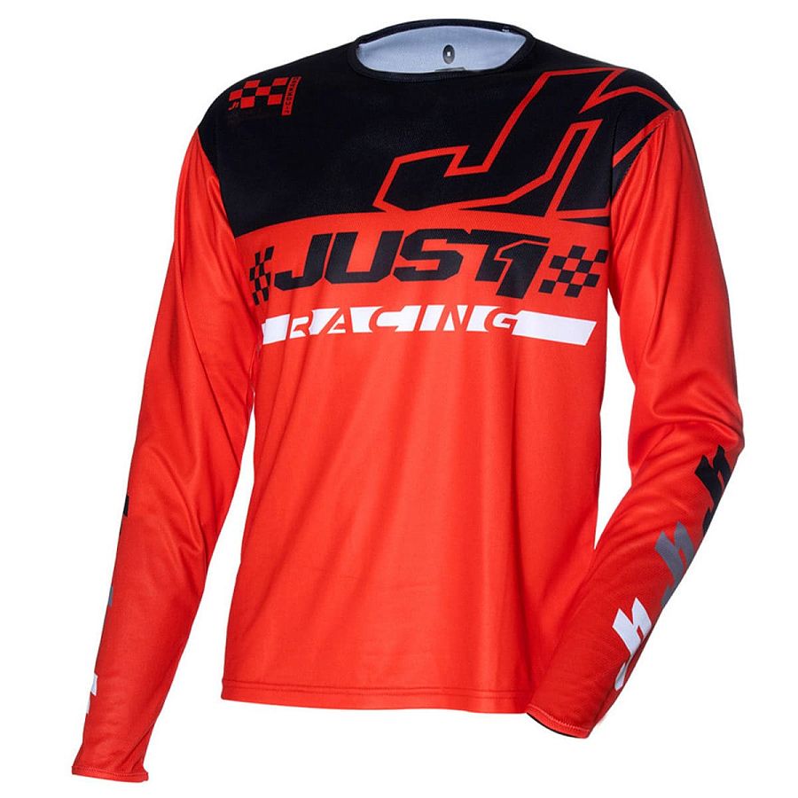 Джерси JUST1 J-COMMAND COMPETITION (красный/черный/белый, XL, 1560035-929-5274)