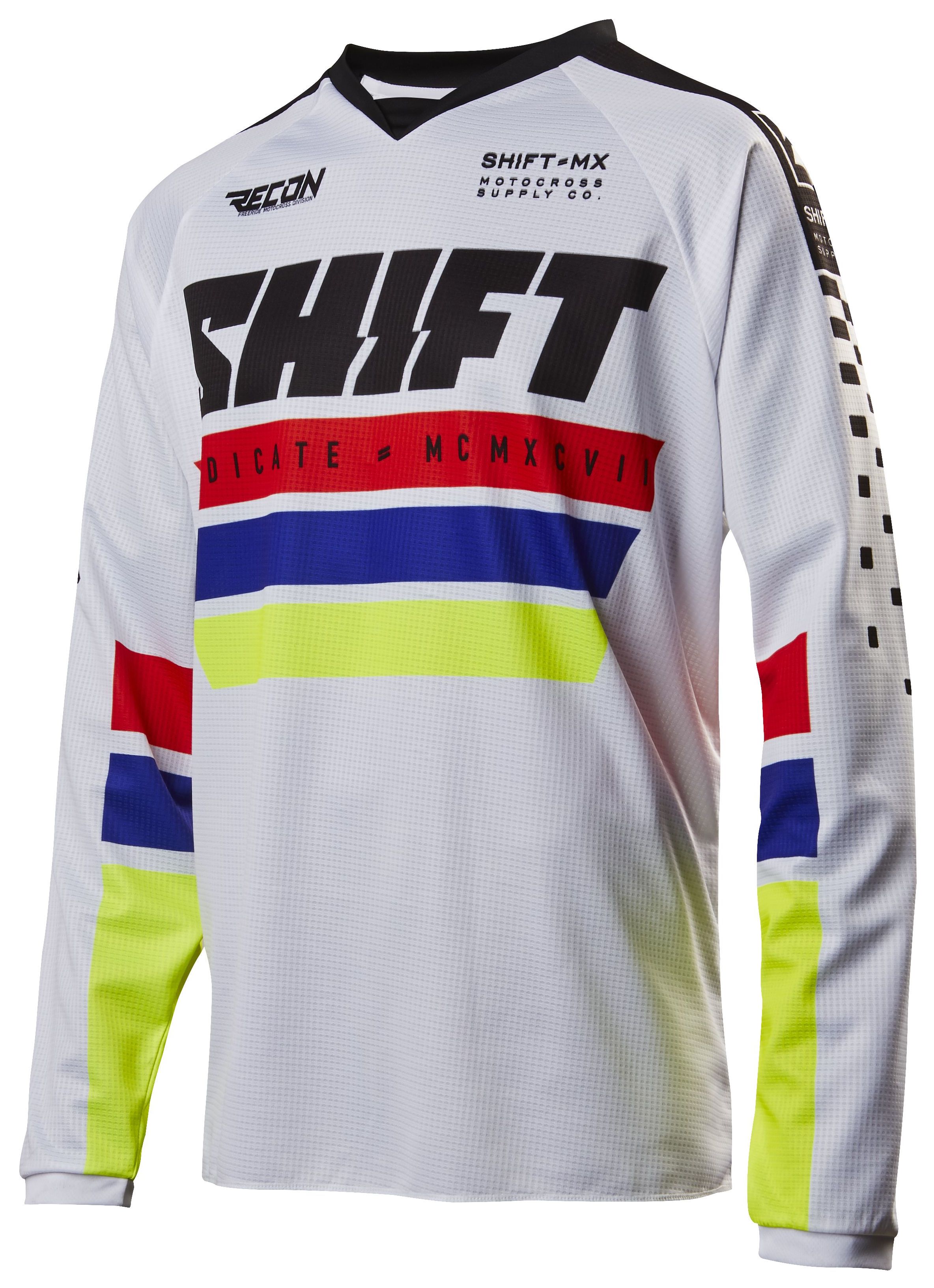 Мотоджерси Shift Recon Phoenix Jersey белое S (17788-008-S)