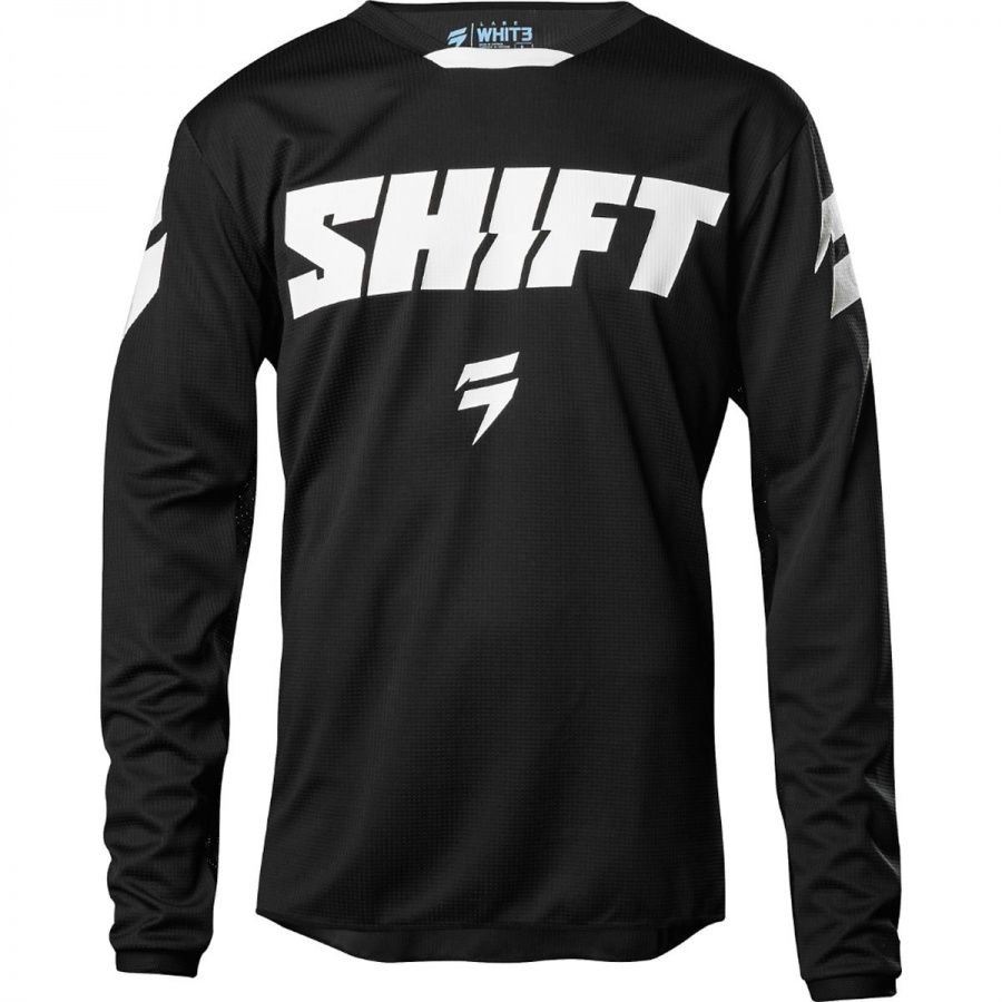 Мотоджерси подростковая Shift White Ninety Seven Youth Jersey черное S (21453-001-S)