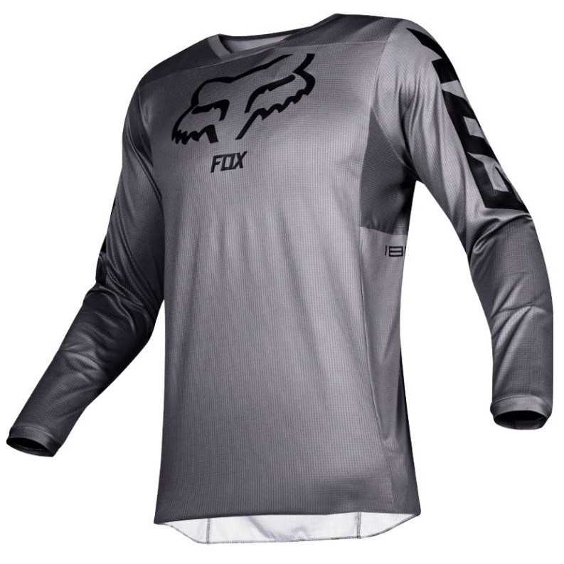 Футболка для мотокросса FOX 180 Przm серая XL