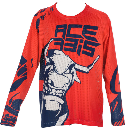 Acerbis джерси детское MX J-WINDY THREE KID VENTED Red/Blue, XL