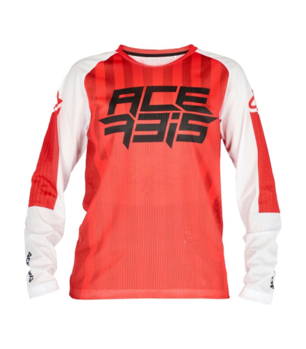 Acerbis джерси детское MX J-WINDY FIVE KID VENTED Red/White, XL