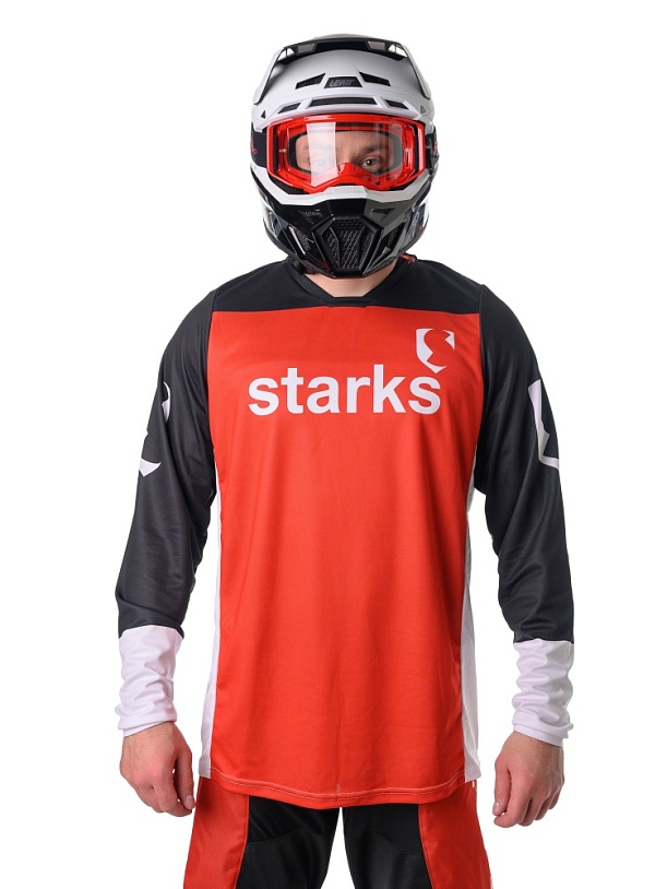 Джерси PHOENIX (Кросс) (L,красный/черный)