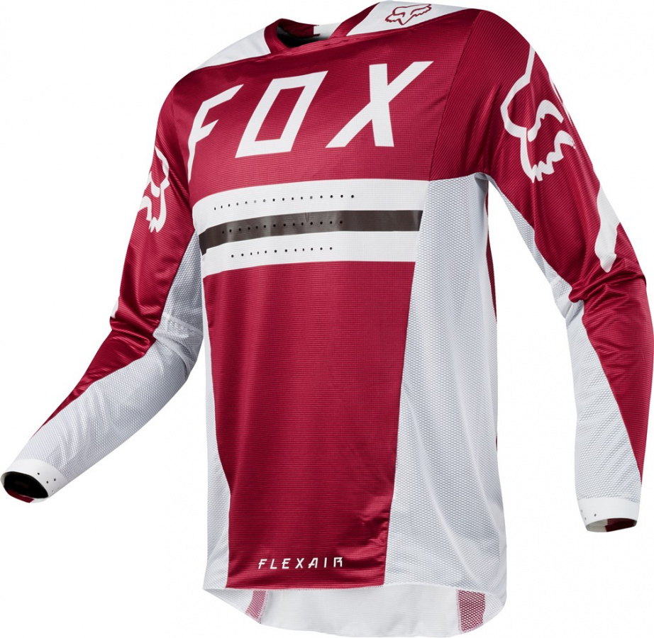 Мотоджерси Fox Flexair Preest Jersey темно-красное L (19414-208-L)