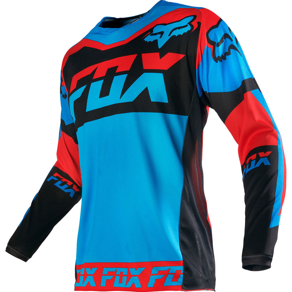 Мотоджерси Fox 180 Mako Jersey синее / красное S