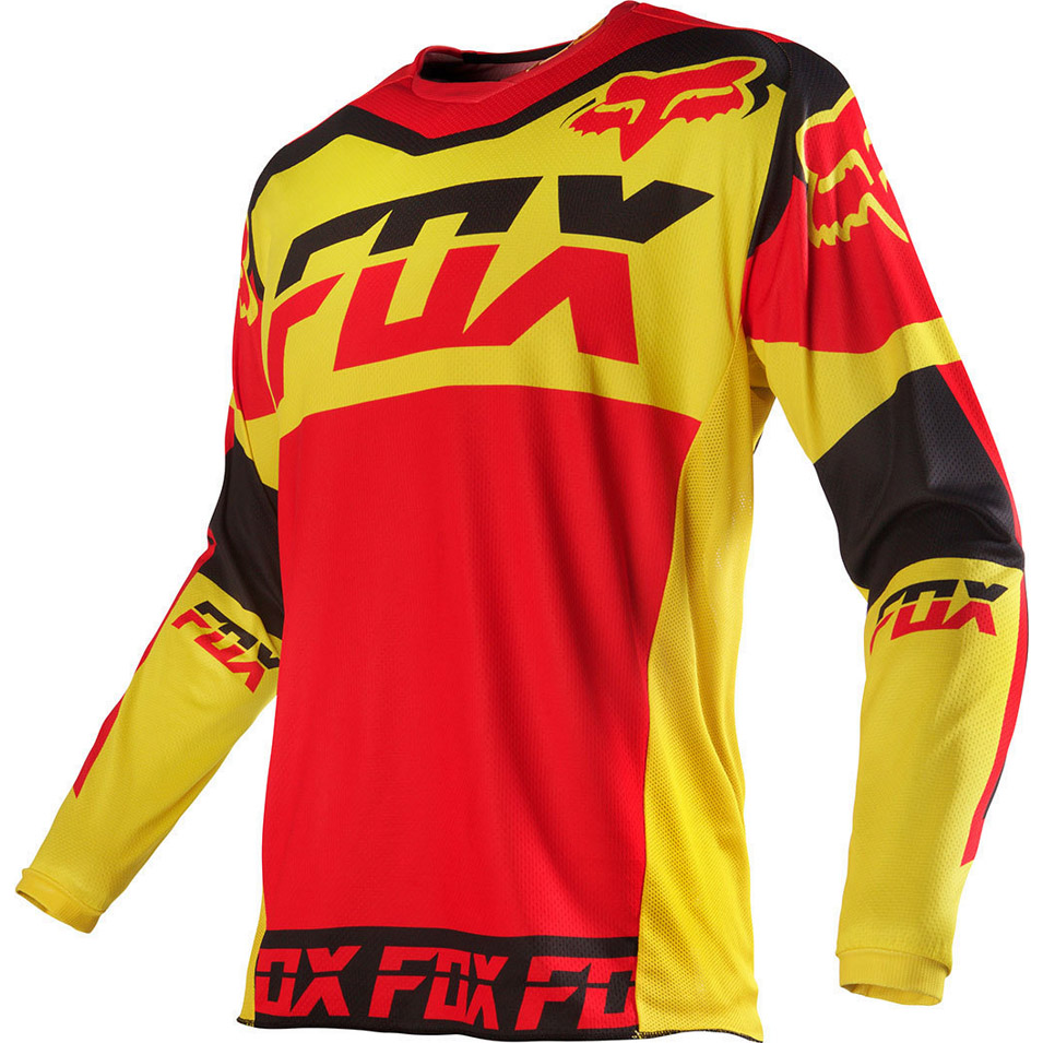Мотоджерси Fox 180 Mako Jersey желтое L