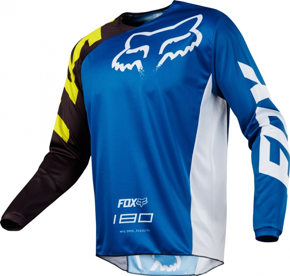 Мотоджерси Fox 180 Race Jersey синее XL