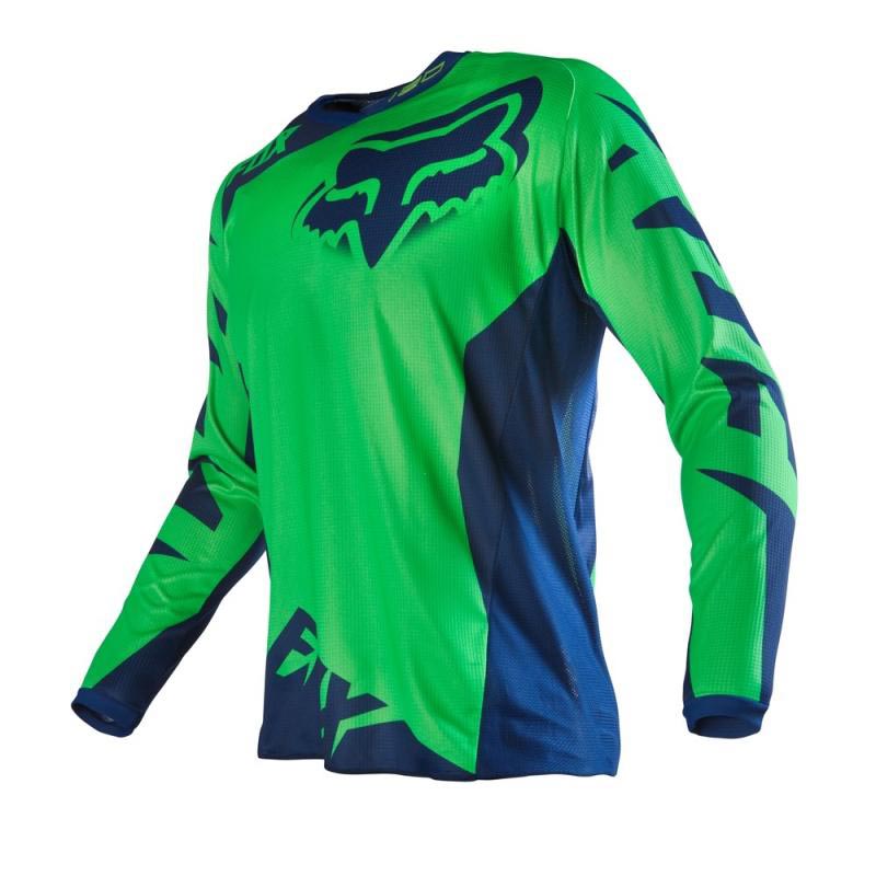 Мотоджерси Fox 180 Race Jersey Flow зеленое L