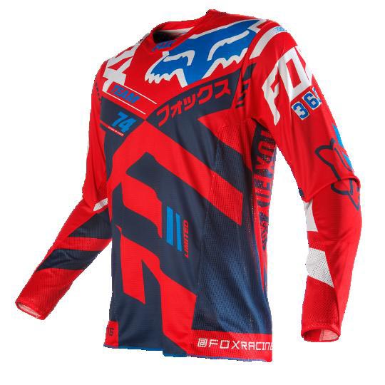 Мотоджерси Fox 360 Divizion Jersey красное XL (14954-003-XL)