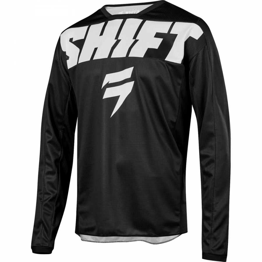 Мотоджерси подростковая Shift White York Youth Jersey черное S (21710-001-S)