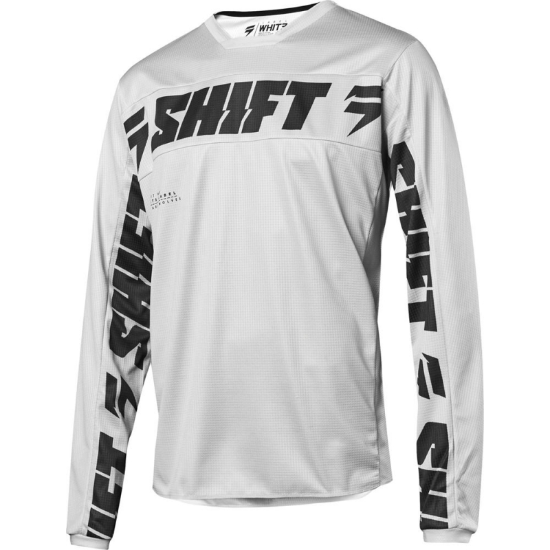 Мотоджерси Shift Whit3 Label Salar LE Jersey серое XL (24240-286-XL)