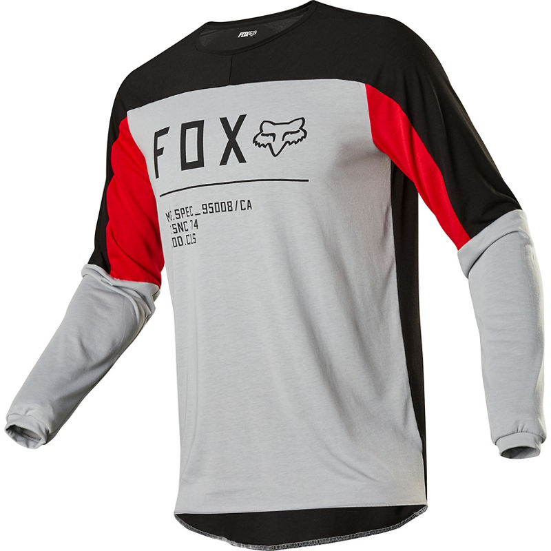 Мотоджерси Fox Legion DR Gain Jersey серое M (24554-006-M)
