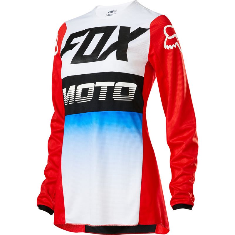 Мотоджерси женская Fox 180 Fyce Womens Jersey синее / красное M (23963-149-M)
