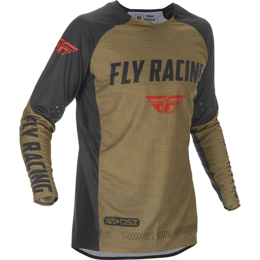 Джерси FLY RACING EVOLUTION DST хаки/черная/красная 2021 M