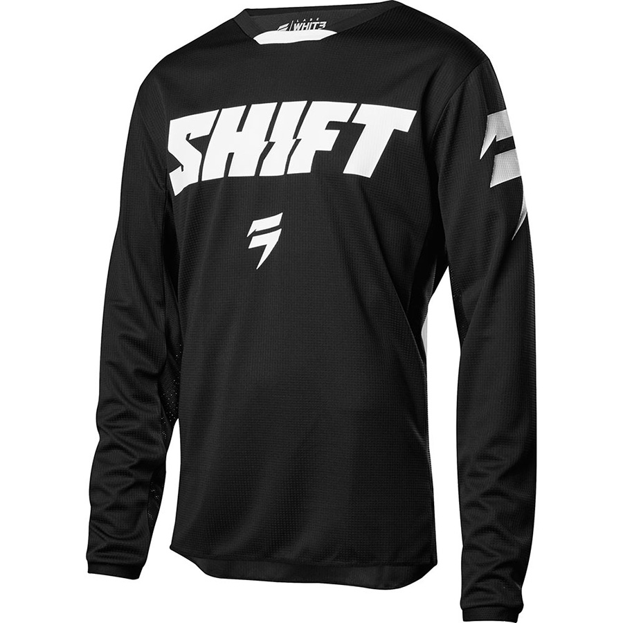 Мотоджерси Shift White Ninety Seven Jersey черное M (19323-001-M)