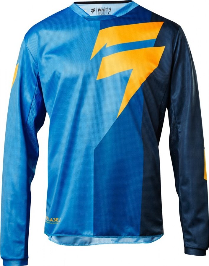 Мотоджерси Shift White Tarmac Jersey синее M (19326-002-M)