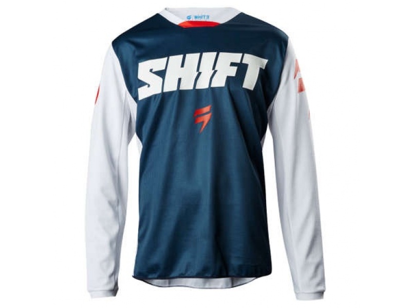 Мотоджерси Shift White Ninety Seven Jersey синее XXL (19323-007-2X)