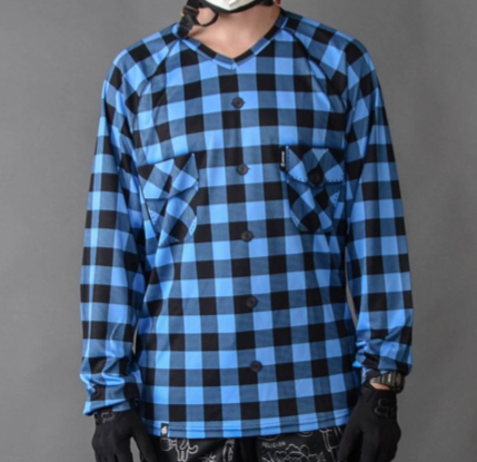 Джерси Redneck Рубаха Синяя