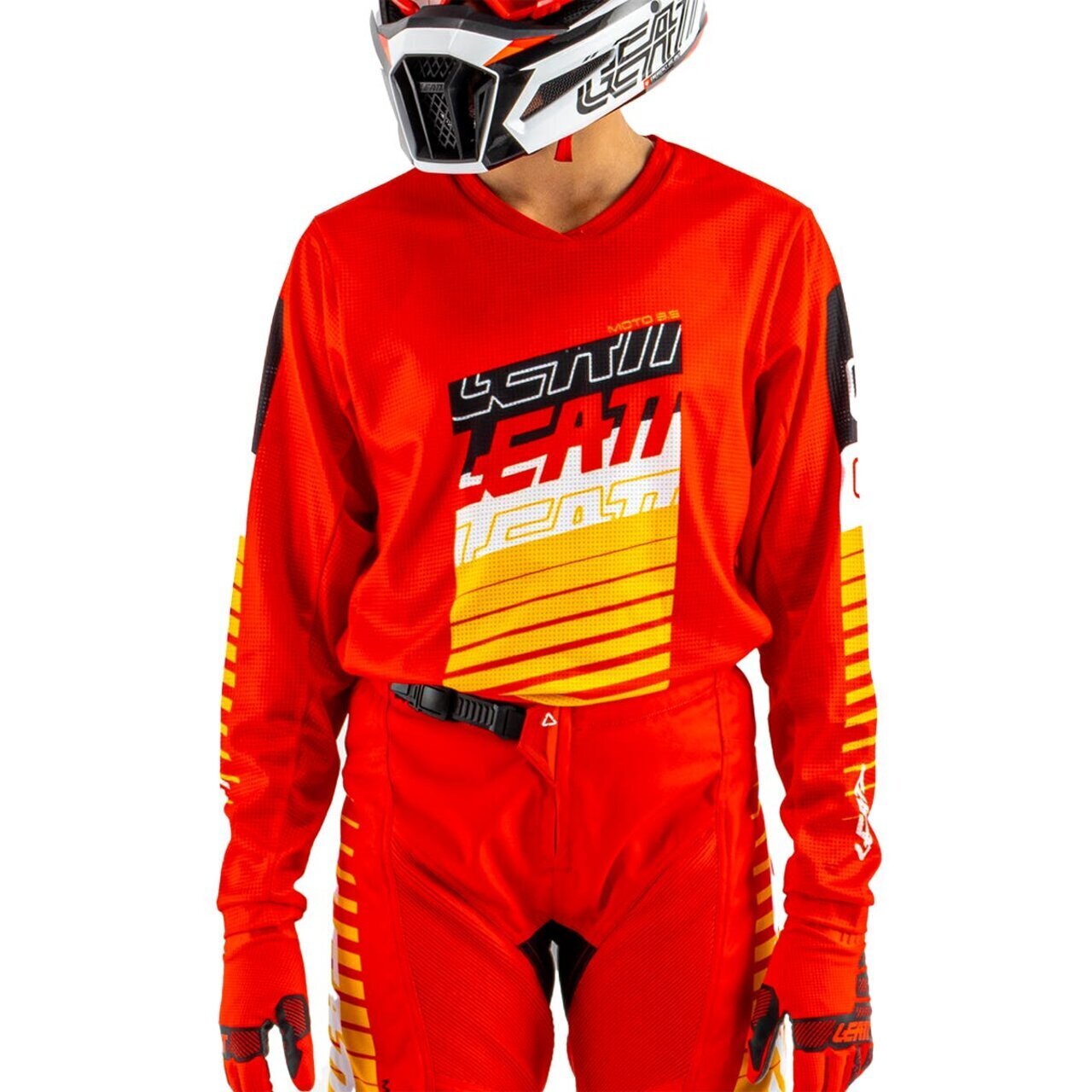 Мотоджерси подростковая из комплекта Leatt Ride Kit 3.5 (Red, L, 2025 )