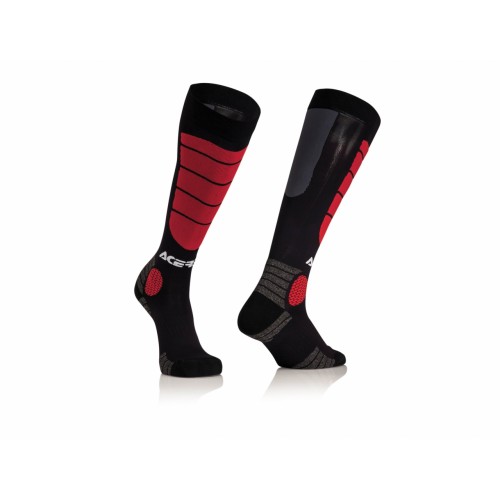 Гольфы кроссовые Acerbis MX IMPACT Black/Red , S/M (р.39-41)
