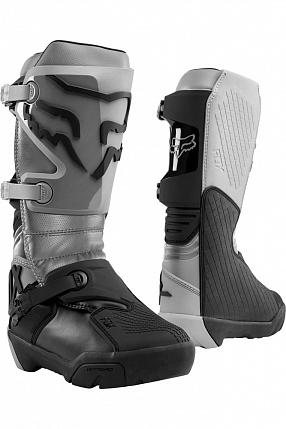 Мотоботы Fox Comp X Boot Взрослый, 11, серый, 2020 (24012-006-11)