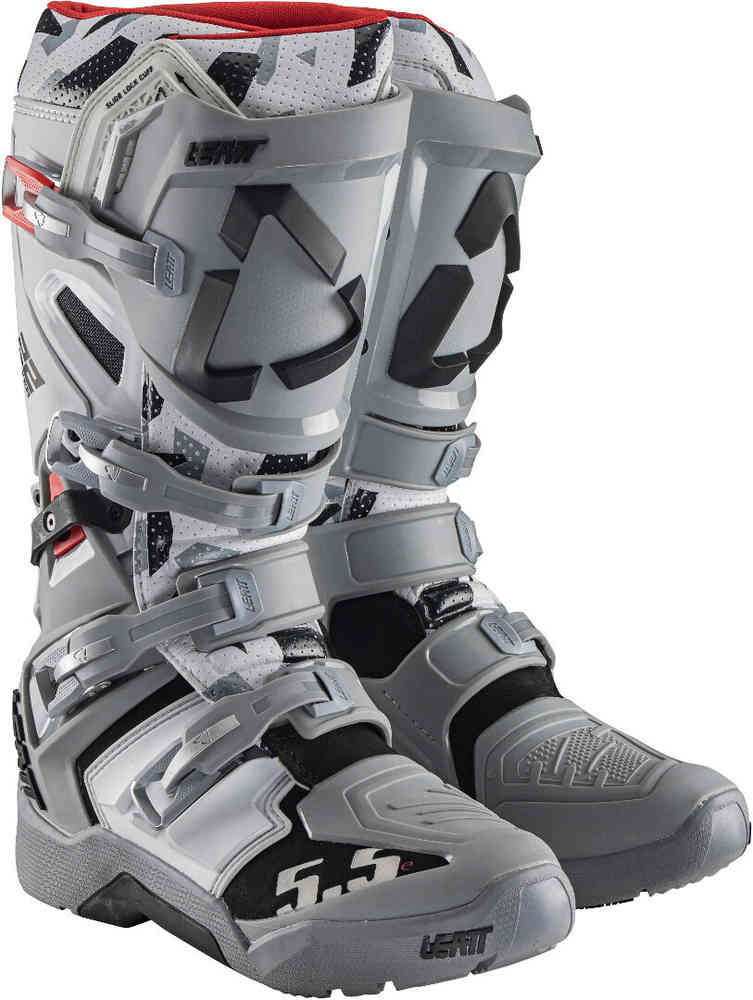 Мотоботы Leatt 5.5 FlexLock Enduro Boot (2021) Взрослый, 10, серый, 2021 (3021100123)