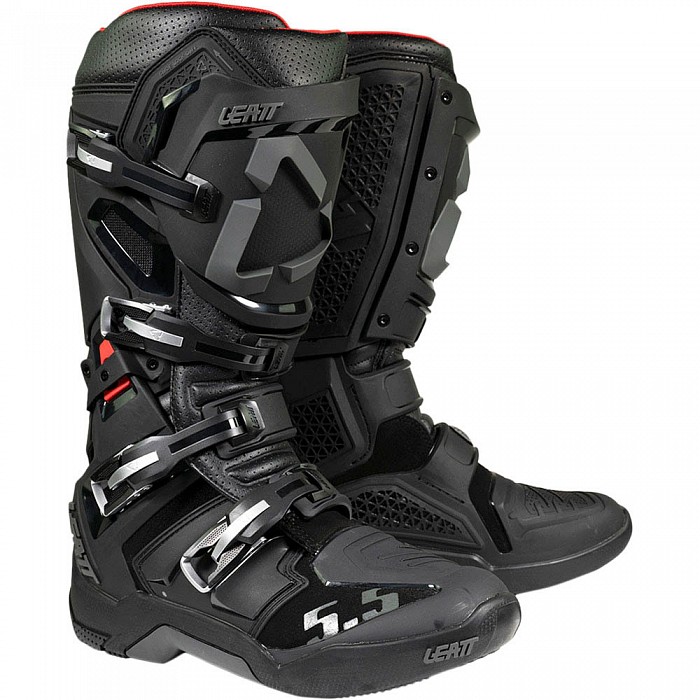 Мотоботы Leatt GPX 5.5 FlexLock Boot Black 9 (3020002082)