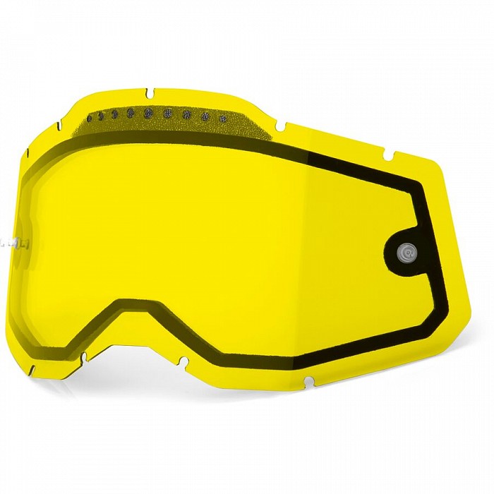 Линза 100% RC2/AC2/ST2 Replacement Lens Vented Dual Pane Yellow (51008-608-01)