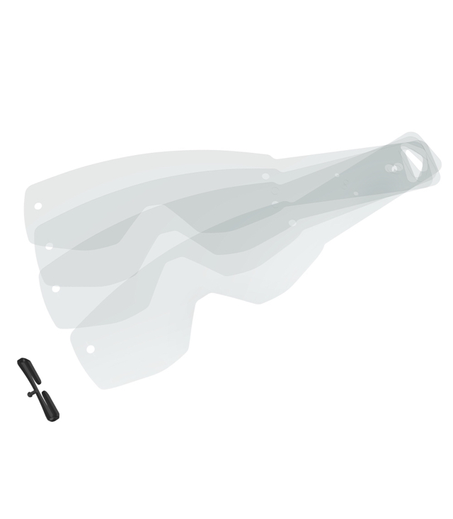 Пленка для очков Works Tear Off fits Hustle MX PAK-10