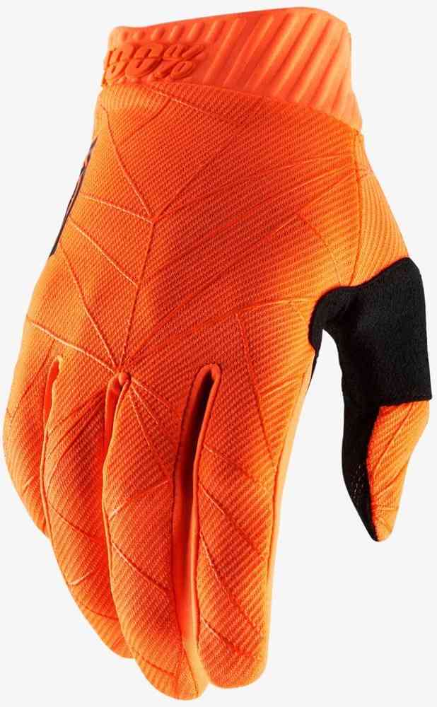 Мотоперчатки 100% Ridefit Glove Fluo Orange/Black M (10014-260-11)